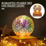 USB 3D Firework Crystals Ball