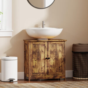Under Sink Bathroom Cabinet with 2 Doors